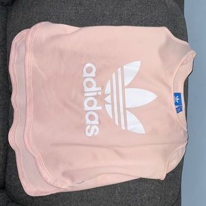 Light pink adidas tank top